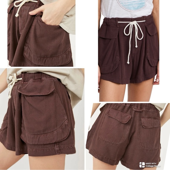 Free People Pants - Free People Off-Shore Utility Shorts
